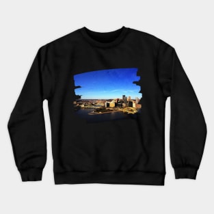 Photo Pittsburgh Pennsylvania skyline USA city tall building sky Crewneck Sweatshirt